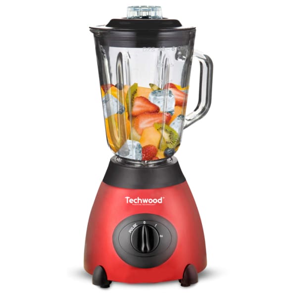 Blender TECHWOOD 1.5L-500W Rouge (TBLI-385) Blender TECHWOOD 1.5L-500W Rouge (TBLI-385)